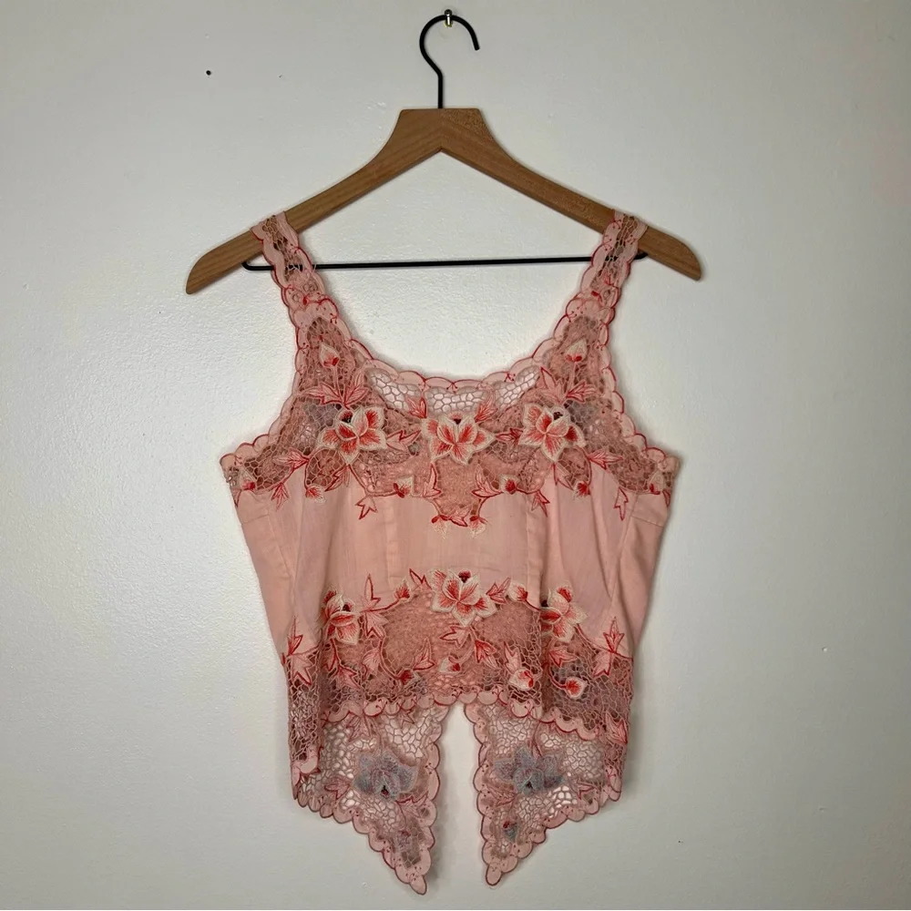 Vintage lace boho top - Picture 5 of 5